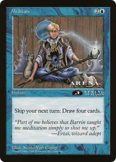 Meditate (3rd Place) (Oversized) (Arena League Promo)