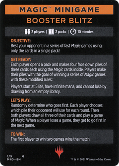 Magic Minigame: Booster Blitz
