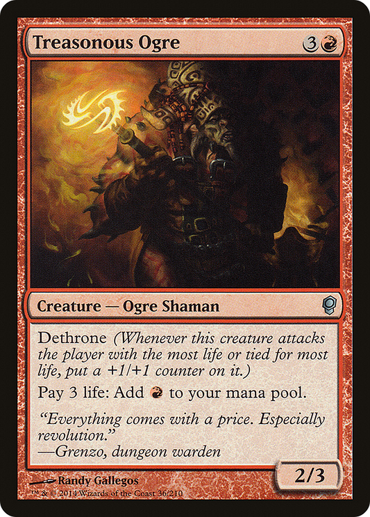 Treasonous Ogre - Foil