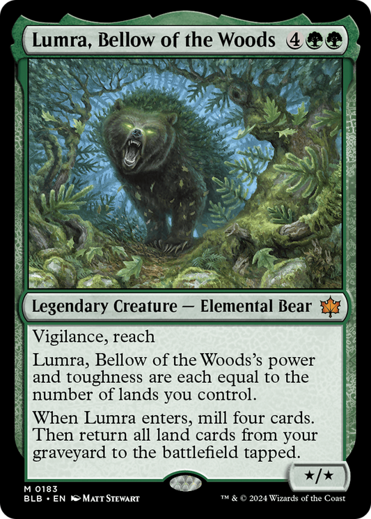 Lumra, Bellow of the Woods - Foil