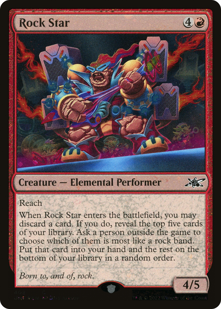 Rock Star (408) - Galaxy Foil