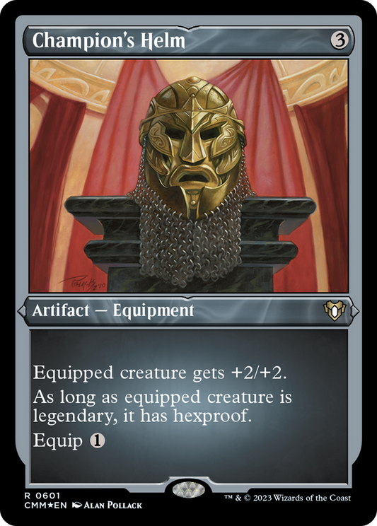 Champion's Helm (0601) - Foil Etched