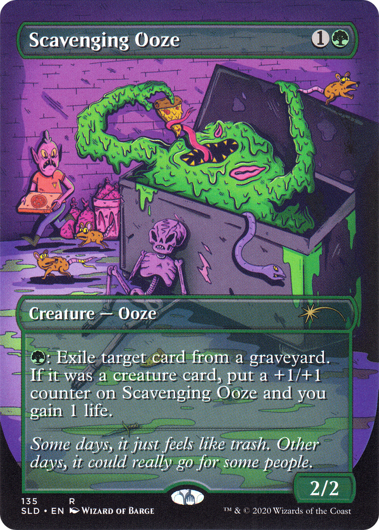 Scavenging Ooze (135) (Borderless)