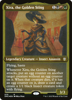 Xira, the Golden Sting (070) - Foil Etched