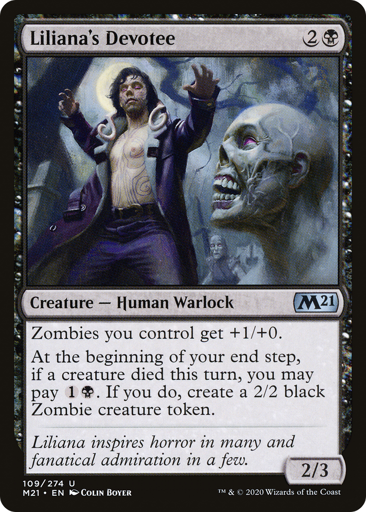 Liliana's Devotee - Foil