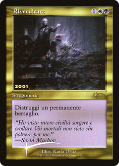 Vindicate (009) (2001) (Italian) (Retro Frame) - Foil