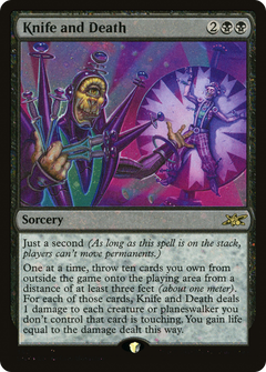 Knife and Death (363) - Galaxy Foil