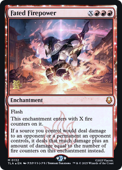 Fated Firepower (0132) (Prerelease) (PTLA) - Foil