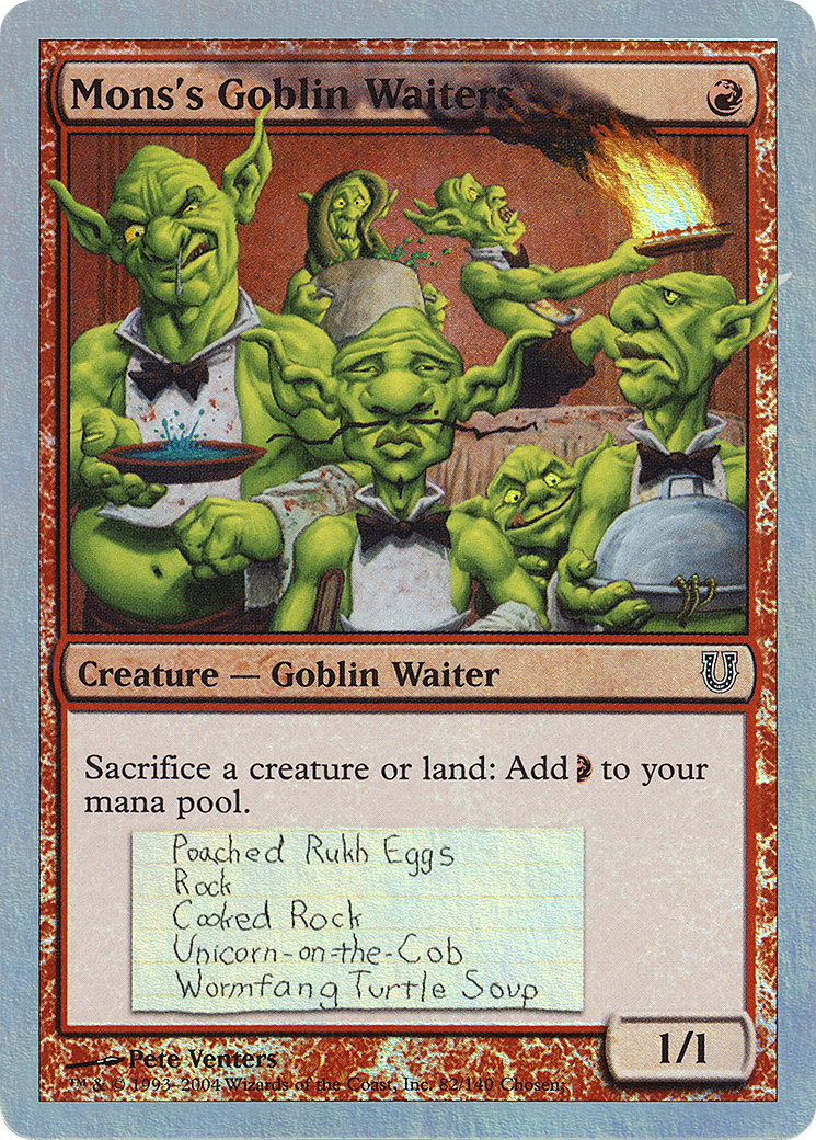 Mons's Goblin Waiters - Foil