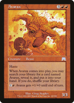 Avarax - Foil