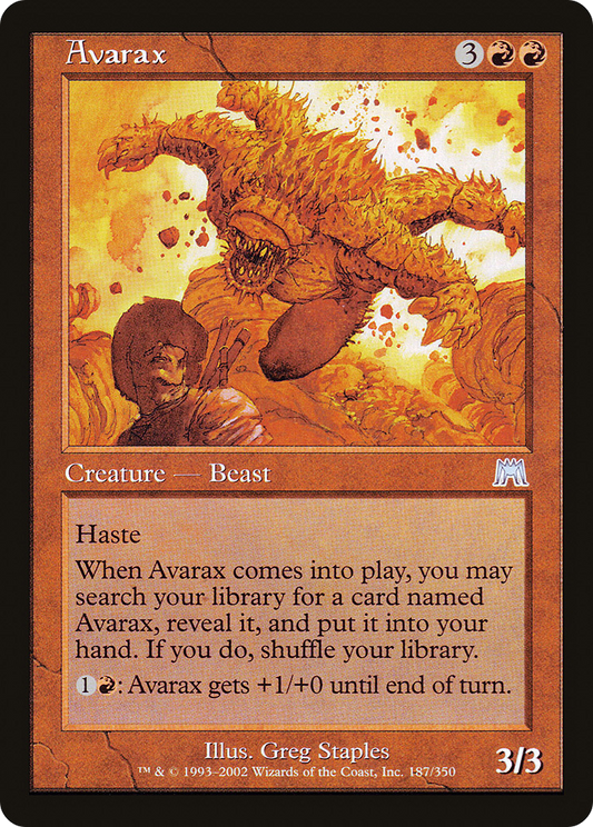 Avarax - Foil