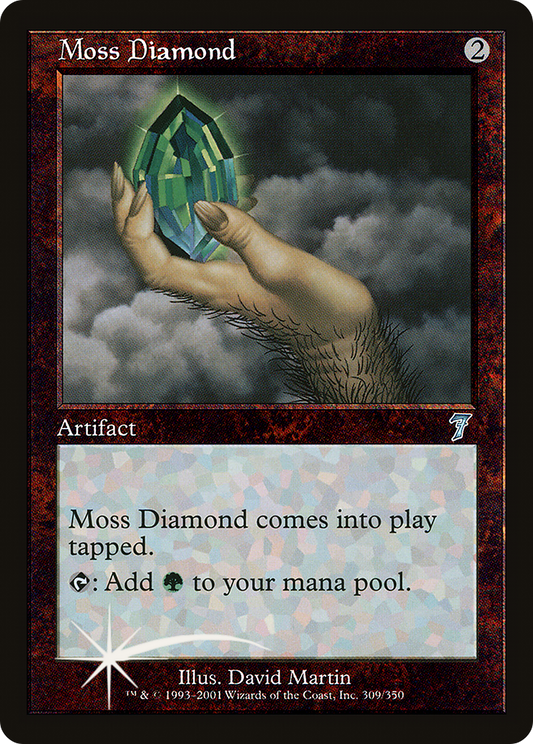 Moss Diamond - Foil
