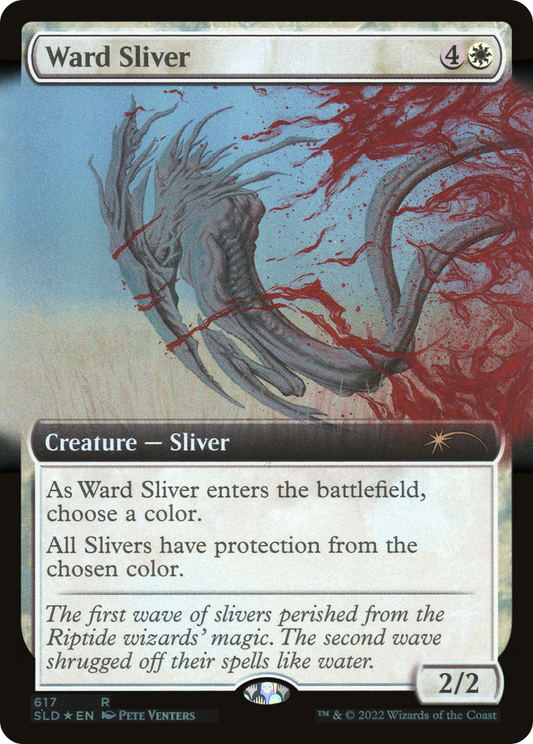 Ward Sliver (617) (Extended Art) - Foil