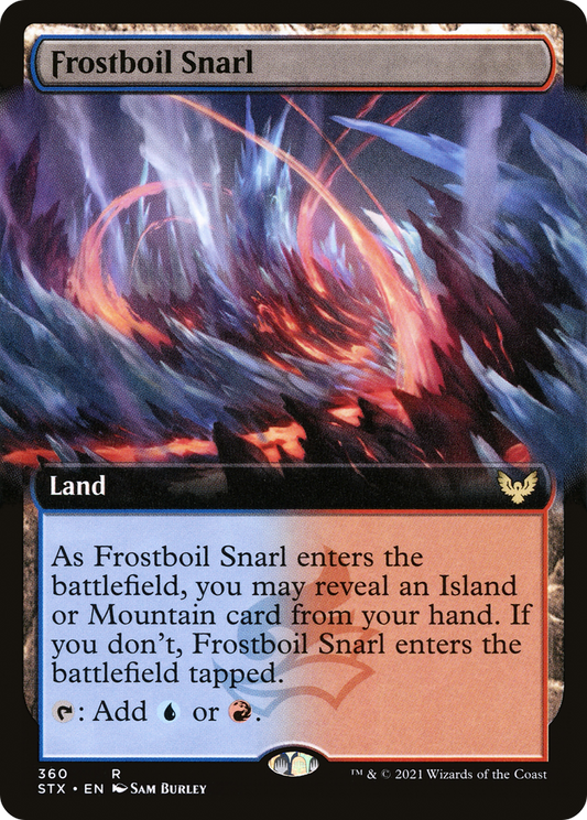 Frostboil Snarl (360) (Extended Art) - Foil