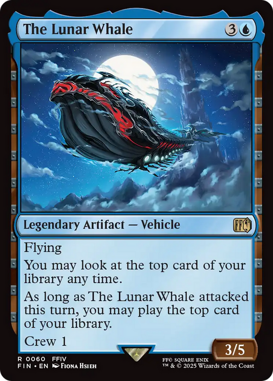 The Lunar Whale - Foil