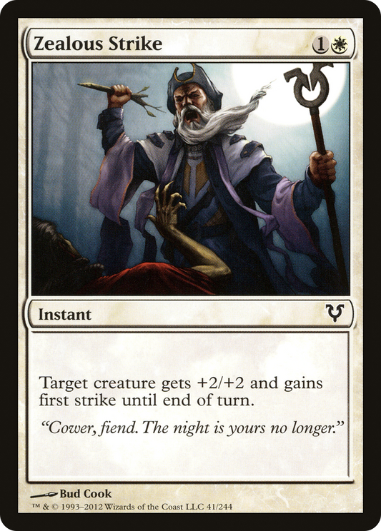 Zealous Strike - Foil