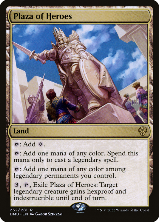 Plaza of Heroes (252) (Promo Pack) - Foil