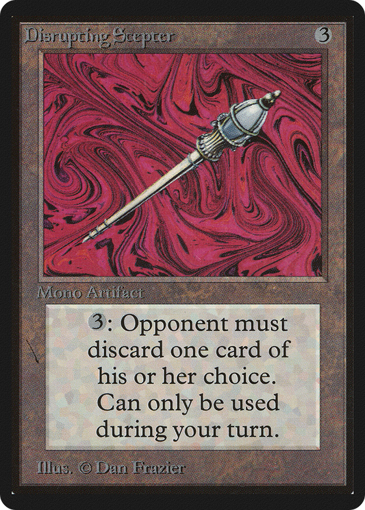 Disrupting Scepter