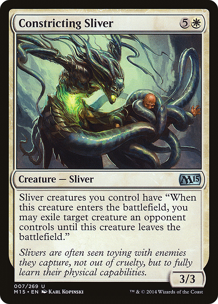 Constricting Sliver - Foil