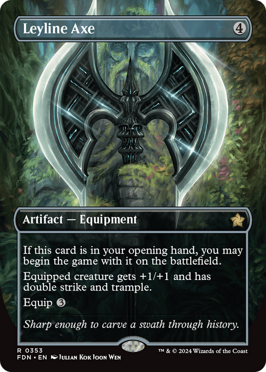 Leyline Axe (0353) (Borderless)