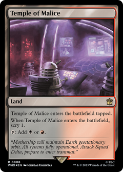 Temple of Malice (0908) - Surge Foil