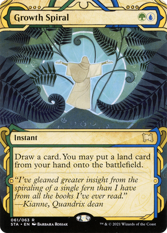 Growth Spiral (061) - Foil Etched