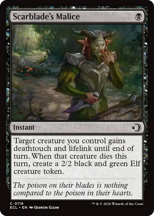 Scarblade's Malice (0119) (ECL)