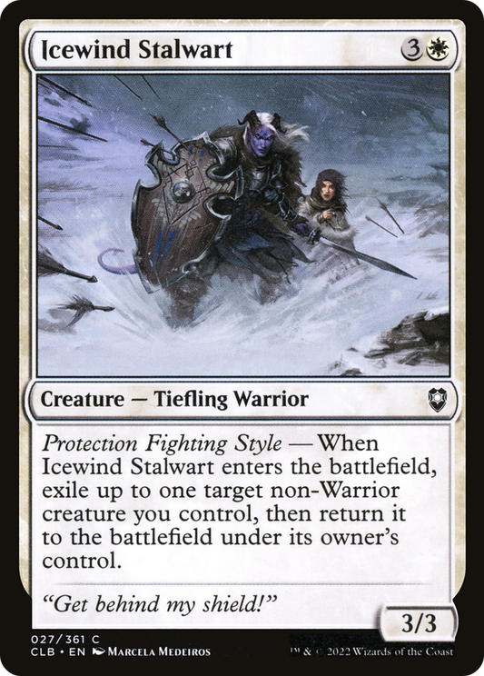 Icewind Stalwart - Foil