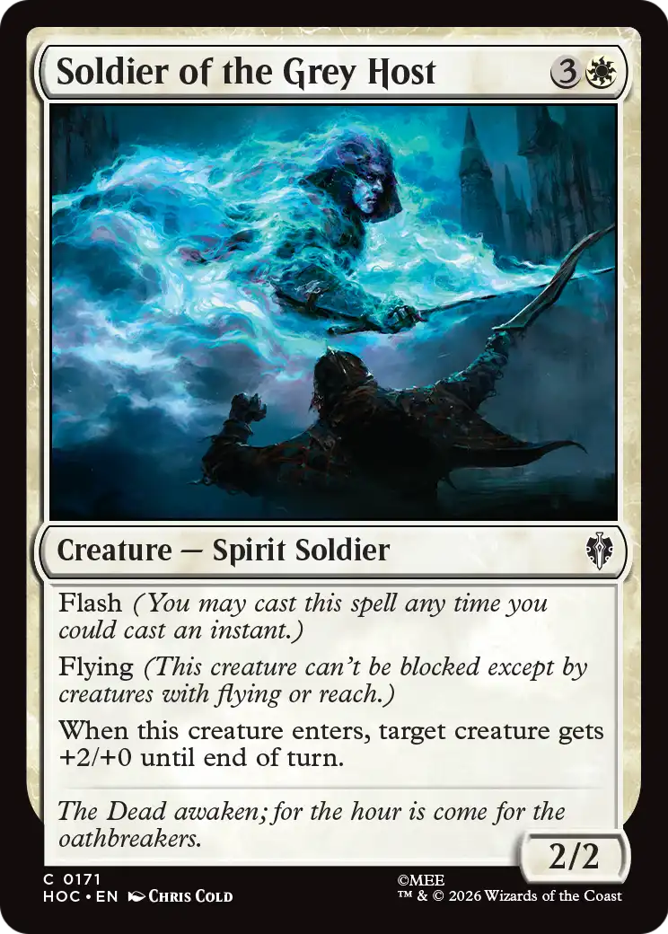 Soldier of the Grey Host (HOC)