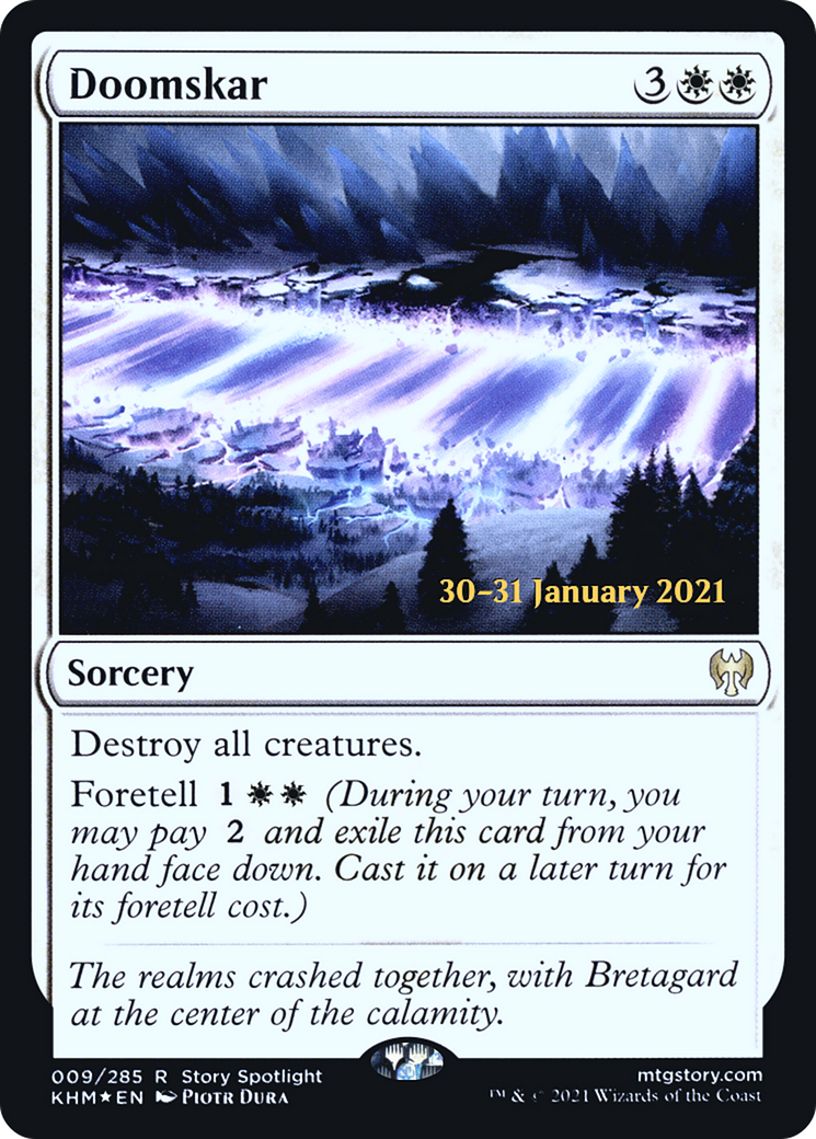 Doomskar (009) (Prerelease) - Foil