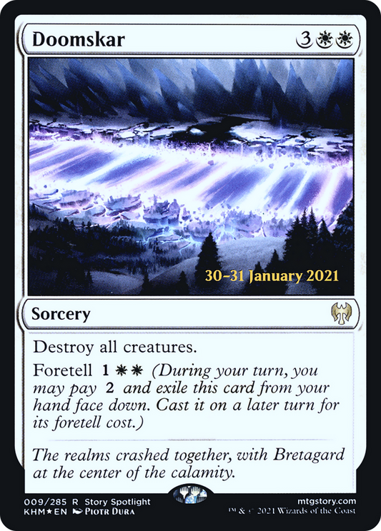 Doomskar (009) (Prerelease) - Foil