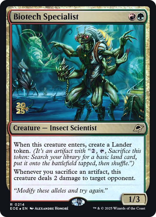 Biotech Specialist (0214) (Prerelease) - Foil