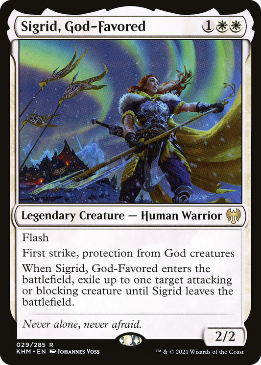 Sigrid, God-Favored - Foil