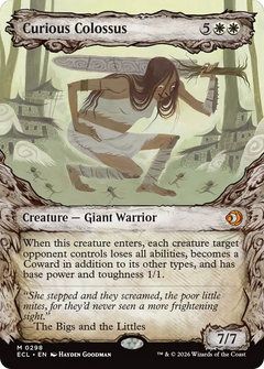 Curious Colossus (0298) (Fable Frame) (ECL) - Foil