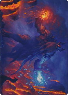 Aegar, the Freezing Flame (55/81) Art Card