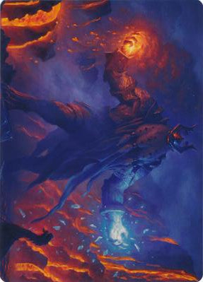 Aegar, the Freezing Flame (55/81) Art Card