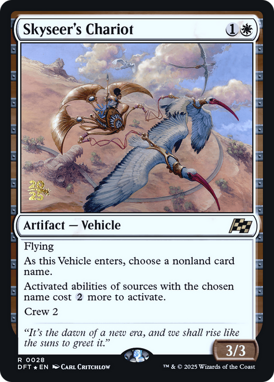 Skyseer's Chariot (0028) (Prerelease) - Foil