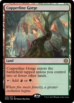 Copperline Gorge (249) (Promo Pack) - Foil