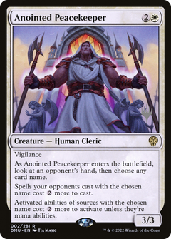 Anointed Peacekeeper (002) (Promo Pack)