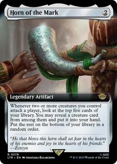 Horn of the Mark (0378) (Extended Art) - Foil