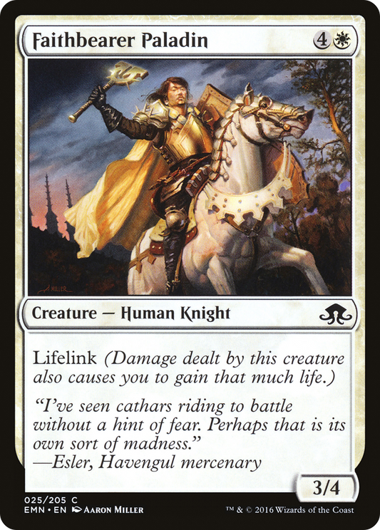Faithbearer Paladin - Foil