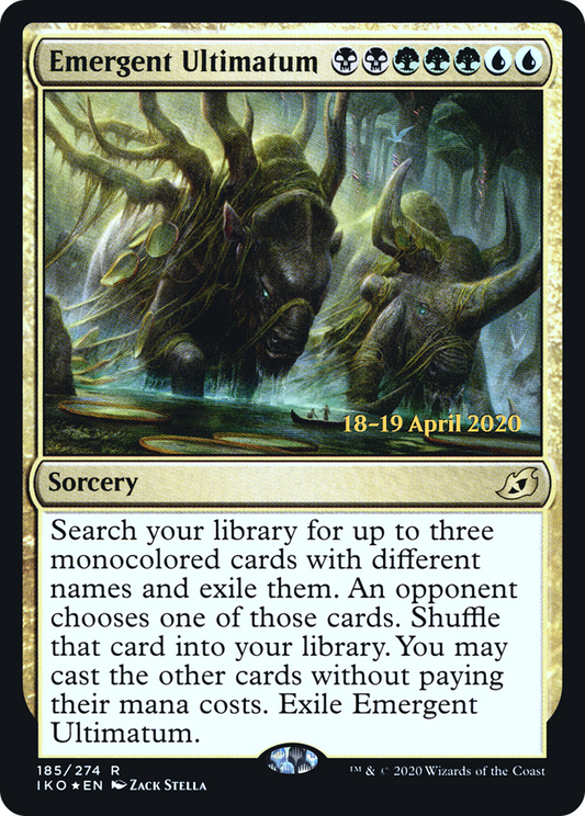 Emergent Ultimatum (185) (Prerelease) - Foil