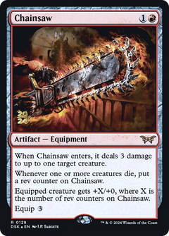 Chainsaw (0128) (Prerelease) - Foil