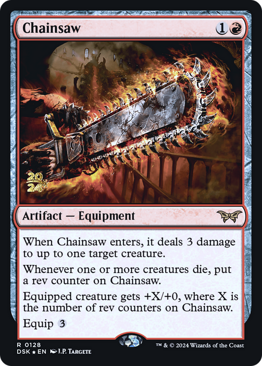 Chainsaw (0128) (Prerelease) - Foil