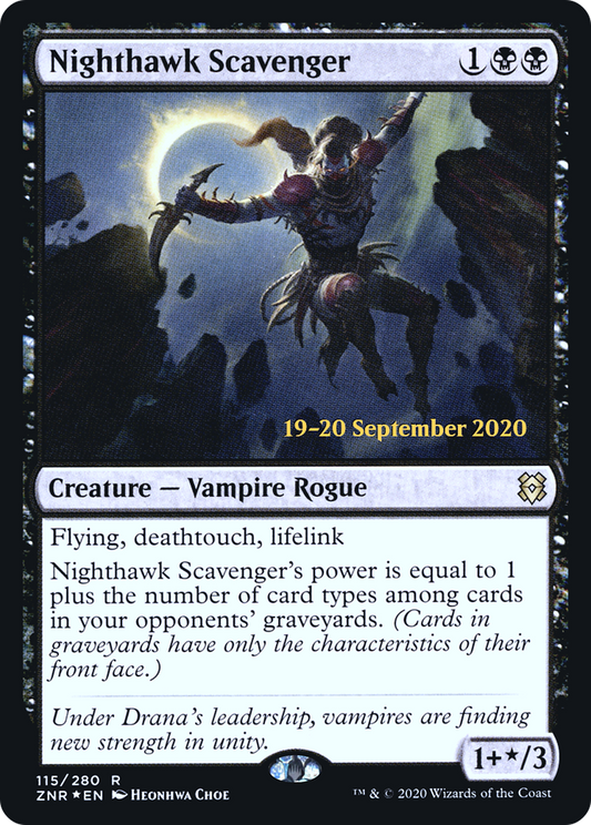 Nighthawk Scavenger (115) (Prerelease) - Foil