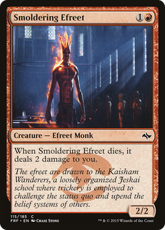 Smoldering Efreet - Foil
