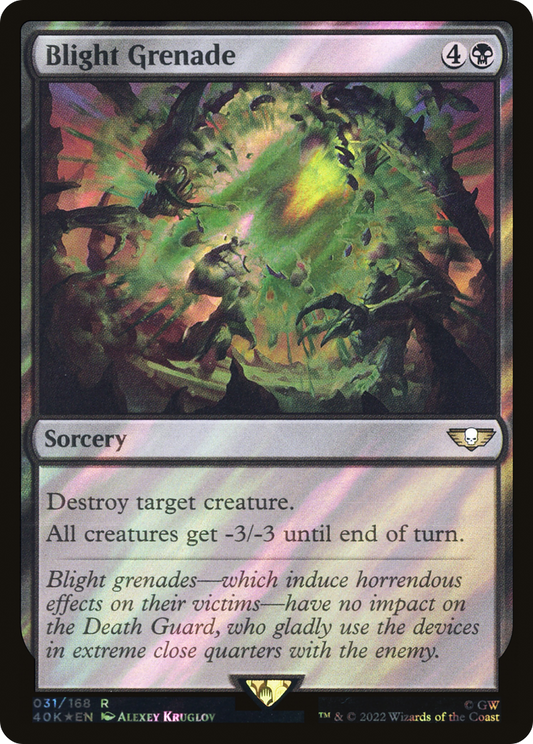 Blight Grenade - Surge Foil