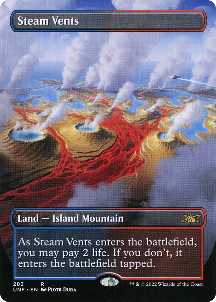 Steam Vents (283) (Borderless) - Foil