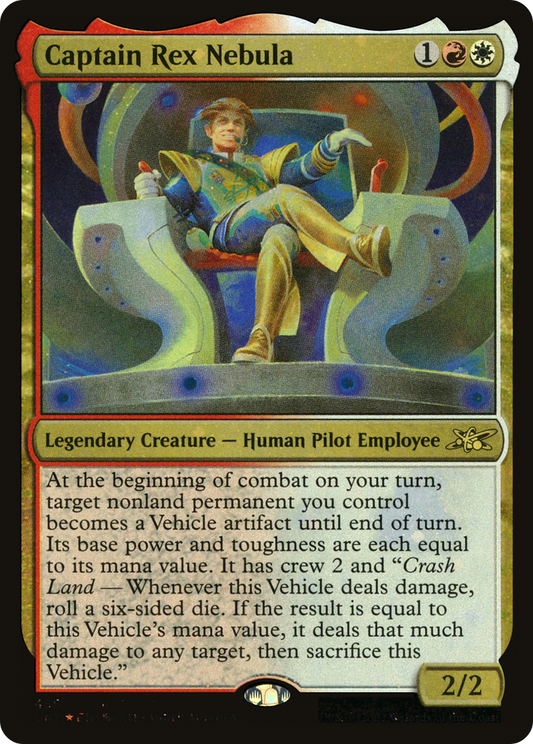 Captain Rex Nebula (450) - Galaxy Foil