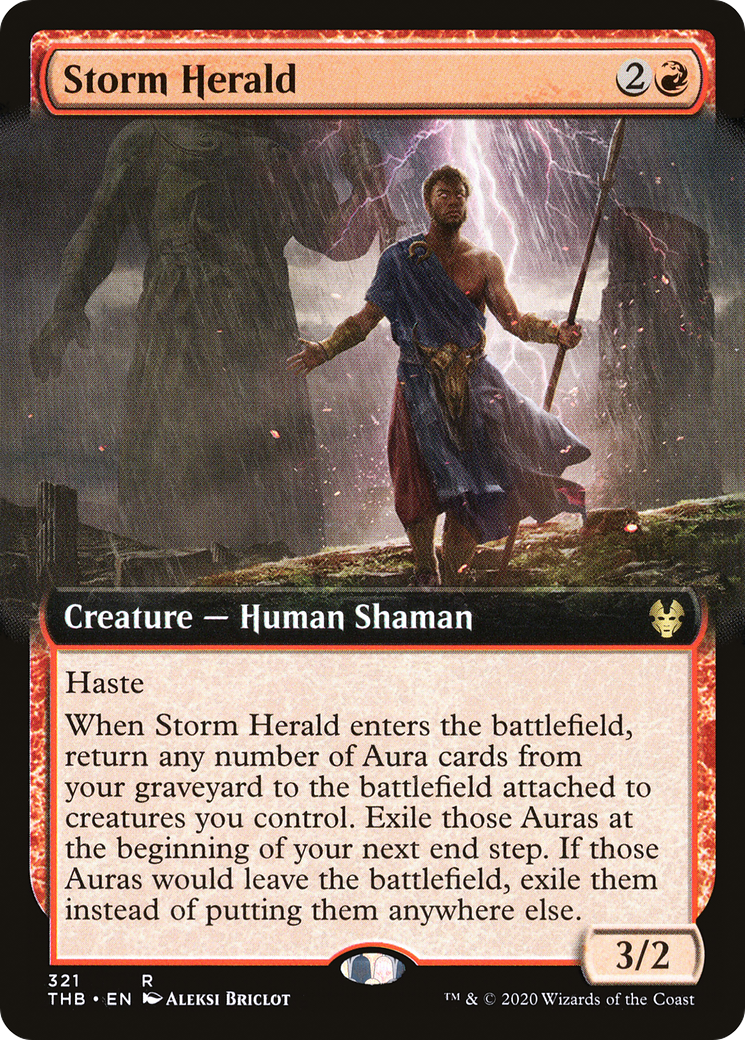 Storm Herald (321) (Extended Art)